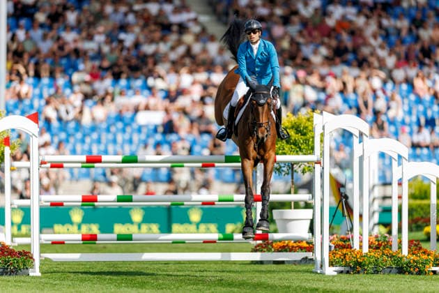 AACHEN - TSCHIO 2026, AACHEN - TSCHIO 2026 SAÃD Abdel (BEL), Wathnan Bonne Amie Stechen Jump-Off CSI5* - Jumping competition with jump-off 2nd Qualifier Rolex Grand Prix Aachen, Reitstadion Soers 23. May 2026 -