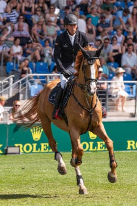 115 Hans-Dieter Dreher on Vestmalle Des Cotis (GER) during the TSCHIO 2026 (CHIO 2026) - 2nd Qualifier Rolex Grand Prix - CSI5* - Jumping competition with jump-off at the Allianz Park in Aachen, Germany  Copyright: xMartinxPitschx xSPPx Sportspressphoto_152460