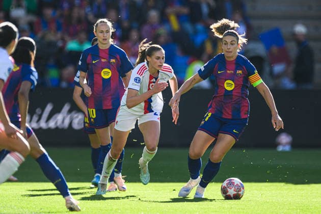 260523 Jule Brand of Lyon and Alexia Putellas of Barcelona during the UEFA Women s Champions League final football match between Barcelona and Lyon on May 23, 2026 in Oslo. Photo: Jon Olav Nesvold BILDBYRAN COP 217 VG0925 bbeng football fotball fotboll soccer champions league finale final final 2026 mesterligaen dam fcb barcelona lyon ol lyonnes *** 260523 Jule Brand of Lyon and Alexia Putellas of Barcelona during the UEFA Women s Champions League final football match between Barcelona and Lyon on May 23, 2026 in Oslo Photo Jon Olav Nesvold BILDBYRAN COP 217 VG0925 bbeng football fotball fotboll soccer champions league finale final final 2026 mesterligaen dam fcb barcelona lyon ol lyonnes  Copyright: JONxOLAVxNESVOLD BB260523JE015