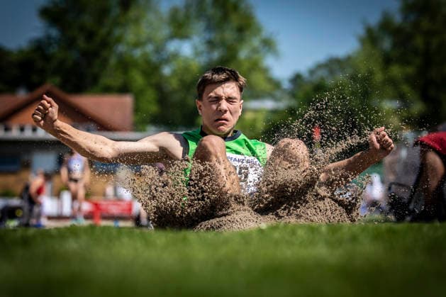 Sport Bilder des Tages WEINHEIM, GERMANY - MAY 23 Felix Remmele (GER TV 1891 Bürstadt) during the B&S Kurpfalz Gala am 23.05.2026 at the Sepp-Herberger-Stadium in Weinheim (Baden-Wuerttemberg Germany). Baden-Wuerttemberg Germany Copyright: xAxelxKohringx
