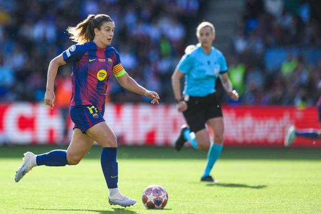 260523 Alexia Putellas of Barcelona during the UEFA Women s Champions League final football match between Barcelona and Lyon on May 23, 2026 in Oslo. Photo: Jon Olav Nesvold BILDBYRAN COP 217 VG0925 bbeng football fotball fotboll soccer champions league finale final final 2026 mesterligaen dam fcb barcelona lyon ol lyonnes Copyright: JONxOLAVxNESVOLD BB260523JE022