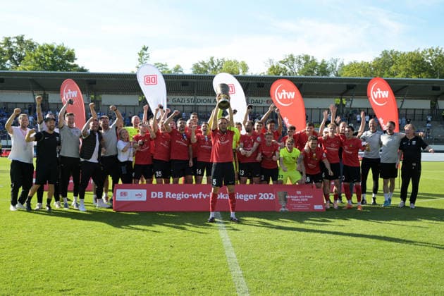 wfv Pokalsieger ist die SG Sonnenhof Gorssaspach SV Stuttgarter Kickers vs. SG Sonnenhof Grossaspach, Fussball, Maenner, DB-Regio wfv-Pokalfinale, Saison 2025 2026, 23.05.2026 SV Stuttgarter Kickers vs. SG Sonnenhof Grossaspach, Fussball, Maenner, DB-Regio wfv-Pokalfinale, Saison 2025 2026, 23.05.2026 Stuttgart Copyright: xEibner-Pressefoto TobiasxBaurx EP_TBR