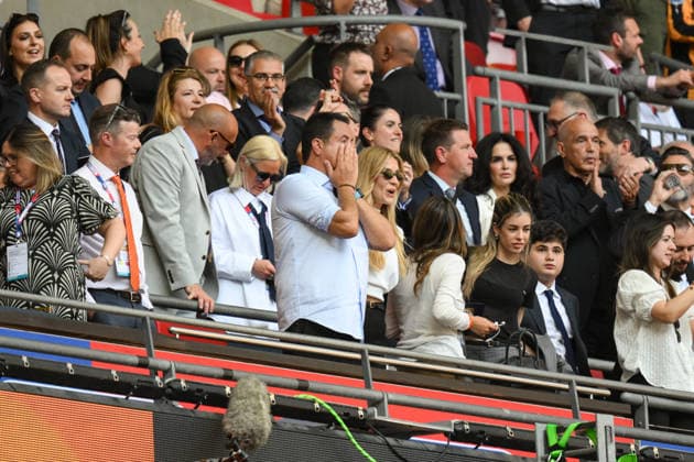 Hull City v Middlesbrough Sky Bet Championship Hull City Chairman Acun IlÄ±calÄ± (centre) celebrates following the Sky Bet Championship Play-Off Final between Hull City and Middlesbrough at Wembley Stadium, London. 23 05 2026 UK Newspapers OUT Copyright: xFocusxImagesx FIL-23464-0510