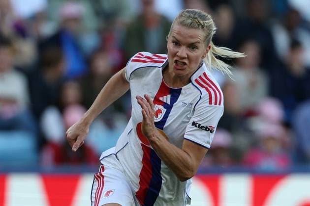 23.05.2026 - SOCCER - 2025-2026 UEFA Women’s Champions League final , FC Barcelona, Barca vs OL Lyonnes Ada Hegerberg (Olympique Lyonnais) is in action OSLO OSLO, Ullevaal Stadion Ullevaal Stadion Norway