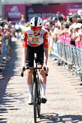 23-05-2026 Giro D italia; Tappa 14 Aosta - Pila; 2026, Lidl - Trek; Gee, Derek; Aosta; 