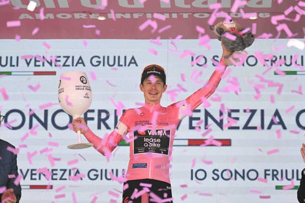 23-05-2026 Giro D italia; Tappa 14 Aosta - Pila; 2026, Visma - Lease A Bike; Vingegaard, Jonas; Pila; 