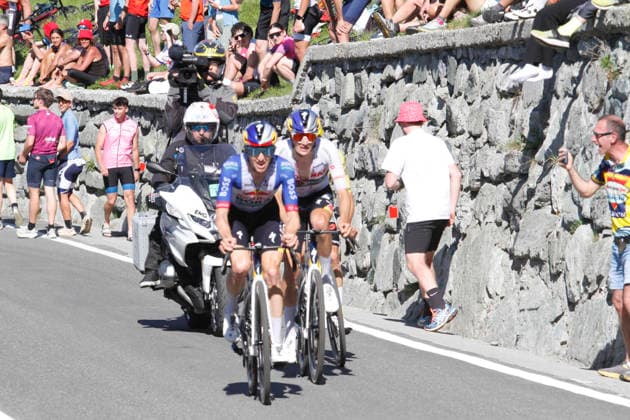 23-05-2026 Giro D italia; Tappa 14 Aosta - Pila; 2026, Red Bull - Bora Hansgrohe; Hindley, Jai; Pellizzari, Giulio; Pila; 