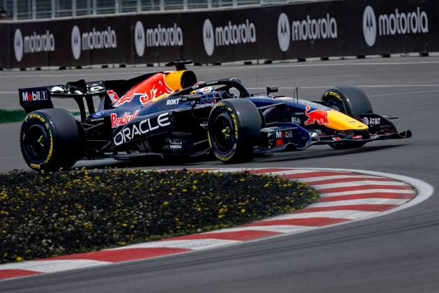 MONTREAL - Formula 1 driver Max Verstappen of Oracle Red Bull Racing during the Formula 1 Canada Race at the Circuit Gilles Villeneuve on May 23, 2026 in Montreal, Canada. (Photo by DeFodi Images) -