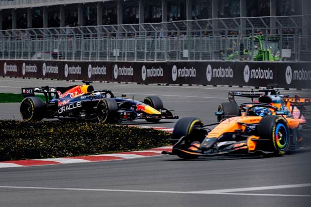 MONTREAL - Formula 1 driver Max Verstappen of Oracle Red Bull Racing during the Formula 1 Canada Race at the Circuit Gilles Villeneuve on May 23, 2026 in Montreal, Canada. (Photo by DeFodi Images) -