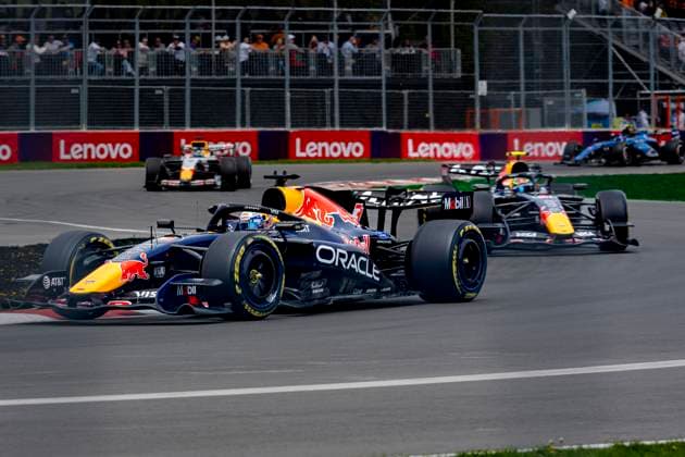 MONTREAL - Formula 1 driver Max Verstappen of Oracle Red Bull Racing during the Formula 1 Canada Race at the Circuit Gilles Villeneuve on May 23, 2026 in Montreal, Canada. (Photo by DeFodi Images) -