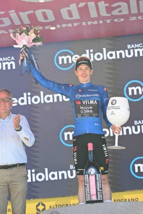 23-05-2026 Giro D italia; Tappa 14 Aosta - Pila; 2026, Visma - Lease A Bike; Vingegaard, Jonas; Pila; 