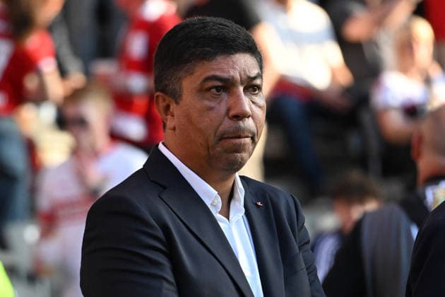 23.05.2026, xsltx, Fussball DFB Pokal Finale, FC Bayern München - VfB Stuttgart v.l. Giovane Elber (DFL DFB REGULATIONS PROHIBIT ANY USE OF PHOTOGRAPHS as IMAGE SEQUENCES and or QUASI-VIDEO) Berlin