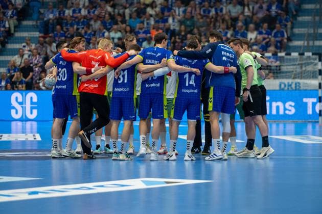 Vor dem Spiel, VfL Gummersbach vs. TSV GWD Minden, Daikin Handball Bundesliga, Herren , 30. Spieltag, 23.05.2026 Gummersbach NRW Deutschland