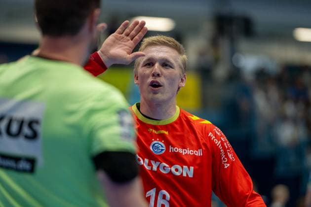 Bertram Obling, Torwart, (VfL Gummersbach 16), VfL Gummersbach vs. TSV GWD Minden, Daikin Handball Bundesliga, Herren , 30. Spieltag, 23.05.2026 Gummersbach NRW Deutschland