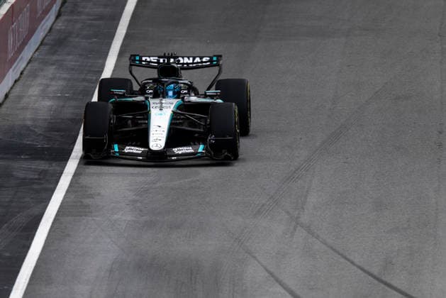 F1 - CANADIAN GRAND PRIX 2026 63 RUSSELL George (gbr), Mercedes AMG F1 Team W17, action during the Formula 1 Grand Prix du Canada 2026, 5th round of the 2026 Formula One World Championship, WM, Weltmeisterschaft from May 22 to 24, 2026 on the Circuit Gilles Villeneuve, in MontrÃ al, Canada - MontrÃ alCanada  Copyright: xCharlyxLopezx