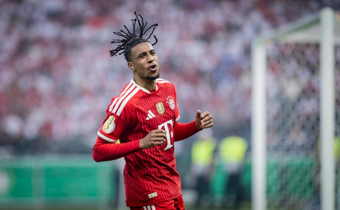 Berlin, Germany. 23rd Mai 2026. Michael Olise (FCB) Bayern München - VfB Stuttgart 23.05.2026
