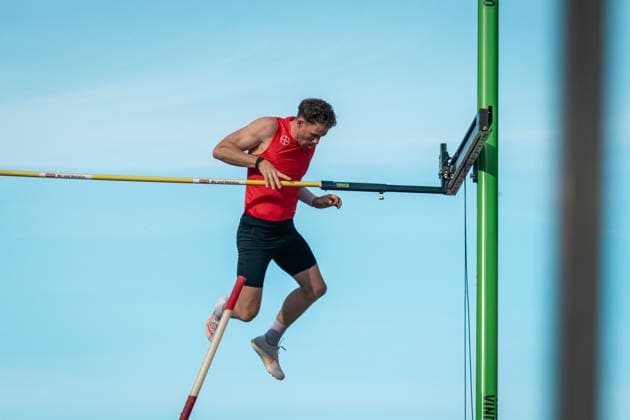 Torben Blech (TSV Bayer 04 Leverkusen), GER, Leichtathletik, Athletics, Stabhochsprungmeeting, Bad Bergzabern, 21.05.2026, GER, Leichtathletik, Athletics, Stabhochsprungmeeting, Bad Bergzabern, 21.05.2026 Bad Bergzabern *** Torben Blech TSV Bayer 04 Leverkusen , GER, Leichtathletik, Athletics, Pole Vault Meeting, Bad Bergzabern, 21 05 2026, GER, Leichtathletik, Athletics, Pole Vault Meeting, Bad Bergzabern, 21 05 2026 Bad Bergzabern Copyright: xStefanxMayerx EP_SMR