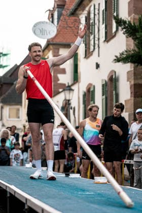 Torben Blech (TSV Bayer 04 Leverkusen), GER, Leichtathletik, Athletics, Stabhochsprungmeeting, Bad Bergzabern, 21.05.2026, GER, Leichtathletik, Athletics, Stabhochsprungmeeting, Bad Bergzabern, 21.05.2026 Bad Bergzabern Copyright: xStefanxMayerx EP_SMR