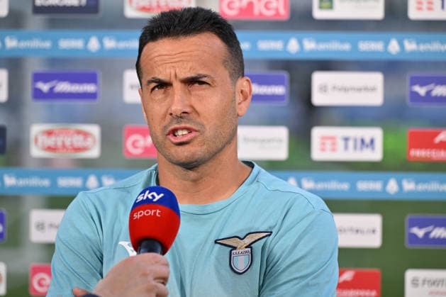 FOOTBALL - Serie A - SS Lazio vs Pisa SC Photo by IPA ABACAPRESS.COM85006216 - Pedro of S.S. Lazio interviewed before the start of the 38th matchday of the Serie A championship between S.S. Lazio and Pisa Sporting Club 1909 at the Olympic Stadium on May 23, 2026 in Rome, Italy. Rome Italy  Copyright: xIPAxSport ABACAx