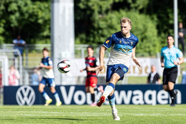 Finaltag der Amateure 2026: SC Fortuna Köln - FC Viktoria Köln; Sportpark Höhenberg, Köln; 23.05.2026 Georg Strauch (SC Fortuna Köln, 11) Finaltag der Amateure 2026: SC Fortuna Köln - FC Viktoria Köln; Sportpark Höhenberg, Köln; 23.05.2026 Copyright: xBEAUTIFULxSPORTS Buriakovx