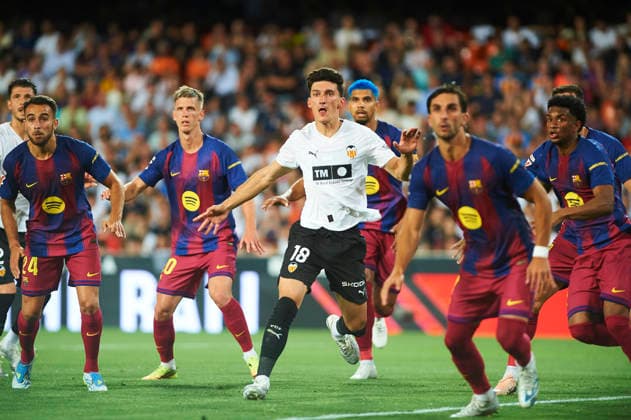Jose Luis Garcia Pepelu (Valencia CF) during the LaLiga EA Sports match between Valencia CF and FC Barcelona, Barca at Estadio de Mestalla on May 23, 2026 in Valencia, Spain. (Photo by Maria Jose Segovia DeFodi Images) -