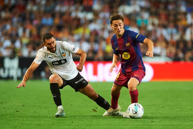 Pablo Paez Gavi FC Barcelona, Barca during the LaLiga EA Sports match between Valencia CF and FC Barcelona at Estadio de Mestalla on May 23, 2026 in Valencia, Spain. (Photo by Maria Jose Segovia DeFodi Images) -