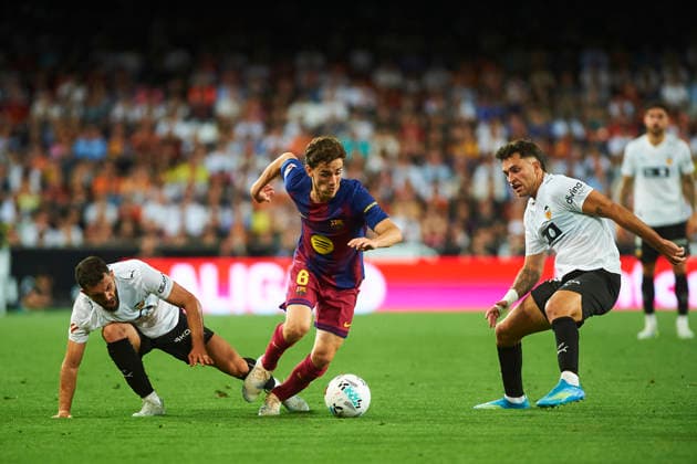 Pablo Paez Gavi FC Barcelona, Barca during the LaLiga EA Sports match between Valencia CF and FC Barcelona at Estadio de Mestalla on May 23, 2026 in Valencia, Spain. (Photo by Maria Jose Segovia DeFodi Images) -