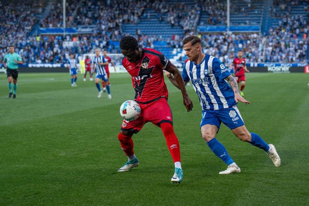 VITORIA, SPAIN - May 23: during the LaLiga match between Deportivo AlavÃ s and Rayo Vallecano at Mendizorrotza Stadium on May 23, 2026 in Vitoria, Spain. (Photo by Ibai Tudanca) Copyright: xIbaixTudancax