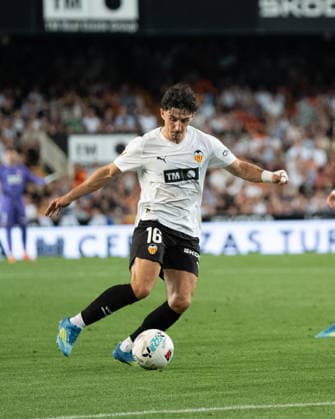 ESP: LaLiga EA Sports Valencia CF v Barcelona; Fermin Lopez of Barcelona during LaLiga EA Sports, between Valencia CF v Barcelona played at Mestalla Stadium, Sevilla on May 23th, 2026 in Spain; Valencia Spain Futbol Copyright: xAgenciaxLOFx