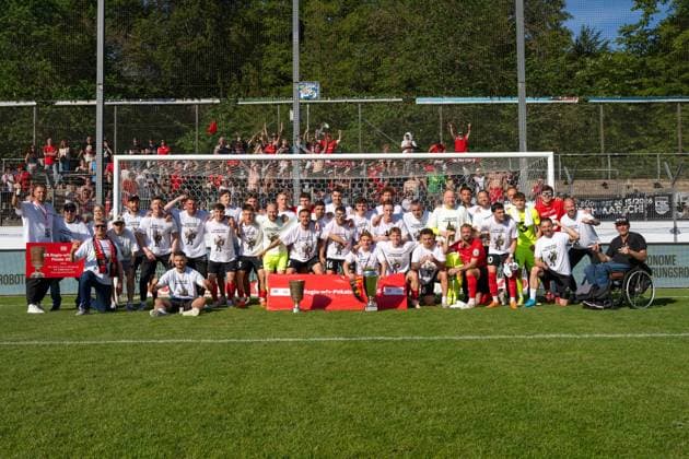 , Stuttgarter Kickers vs. SG Sonnenhof Großaspach, Fussball, WFV-Pokal, Finale, 23.05.2026 Stuttgart-Degerloch Baden-Wuerttemberg Deutschland
