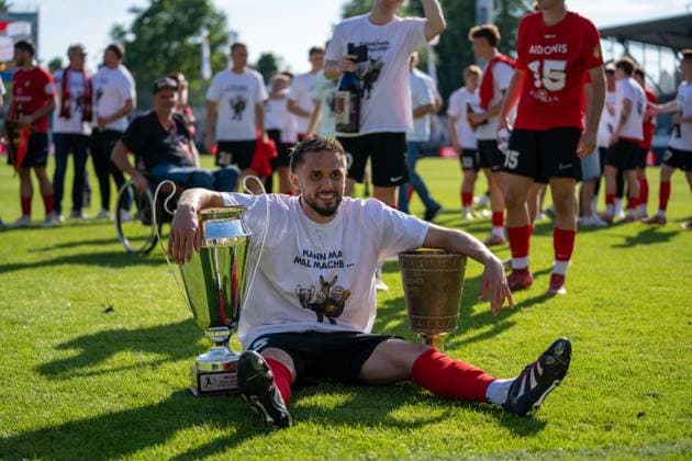 , Stuttgarter Kickers vs. SG Sonnenhof Großaspach, Fussball, WFV-Pokal, Finale, 23.05.2026 Stuttgart-Degerloch Baden-Wuerttemberg Deutschland
