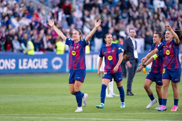 RECORD DATE NOT STATED 23rd May 2026; Ullevaal Stadion, Oslo, Norway; UEFA Womens Champions League Final Football, FC Barcelona, Barca versus OL Lyonnes; Alexia Putellas (11) of Barcelona celebrates victory with the fans AdelinaxCobos