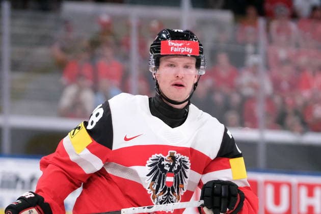 IIHF - World Championship, WM, Weltmeisterschaft - Austria vs Germany - Thimo Nickl Zurich Swiss Life Arena Zürich Schweiz Copyright: xSergioxBrunettix