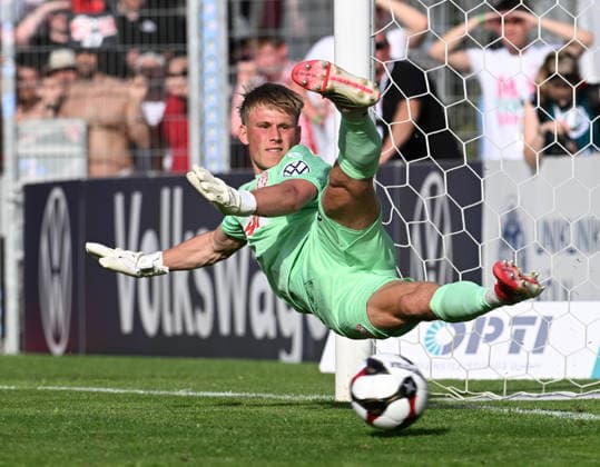 23.05.2026, xophax, Fussball , Verbandspokal Finale Bitburger Pokal 2025 2026 : SC Fortuna Köln gegen Viktoria Köln . Lennart Winkler ( SC Fortuna Köln ) Koeln