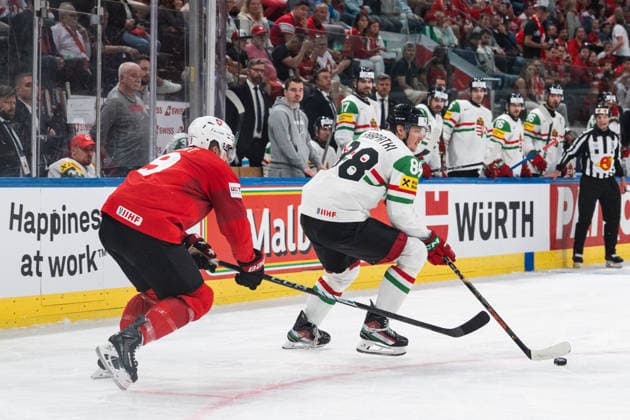 ZURICH, ZURICH - MAY 23: During the 2026 IIHF World Championship, WM, Weltmeisterschaft Preliminary Round Group A match between Switzerland and Hungary at Swiss Life Arena on May 23, 2026 in Zurich, Zurich, Switzerland.  Copyright: xLivioxBaeriswylx xSPPx Sportspressphoto_152958