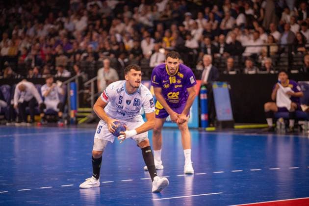 May 23, 2026, Paris, Å½Le-De-France, France: Montpellier won the 2026 handball French Cup after beating Nantes (27-24) at Accor Hotel Arena in Paris Bercy. It is the 16th title for the club from Herault that realizes the back-to-back. Ro mi Desbonnet has done 11 saved whose 3 on 7-meter throw. France News - May 23, 2026  - ZUMAp284 20260523_zip_p284_019 Copyright: xMickaelxPintax