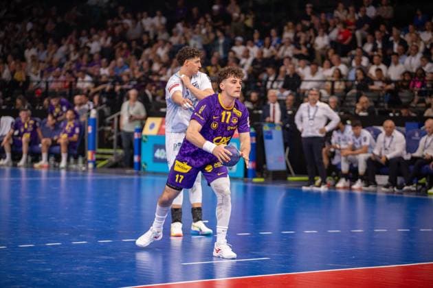 May 23, 2026, Paris, Å½Le-De-France, France: Montpellier won the 2026 handball French Cup after beating Nantes (27-24) at Accor Hotel Arena in Paris Bercy. It is the 16th title for the club from Herault that realizes the back-to-back. Ro mi Desbonnet has done 11 saved whose 3 on 7-meter throw. Paris France - ZUMAp284 20260523_zip_p284_092 Copyright: xMickaelxPintax
