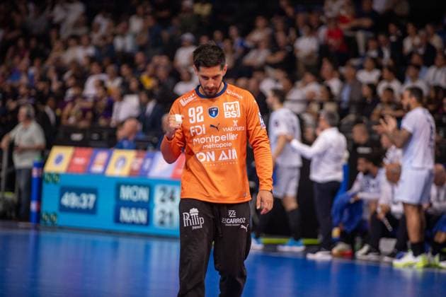 May 23, 2026, Paris, Å½Le-De-France, France: Montpellier won the 2026 handball French Cup after beating Nantes (27-24) at Accor Hotel Arena in Paris Bercy. It is the 16th title for the club from Herault that realizes the back-to-back. Ro mi Desbonnet has done 11 saved whose 3 on 7-meter throw. Paris France - ZUMAp284 20260523_zip_p284_090 Copyright: xMickaelxPintax