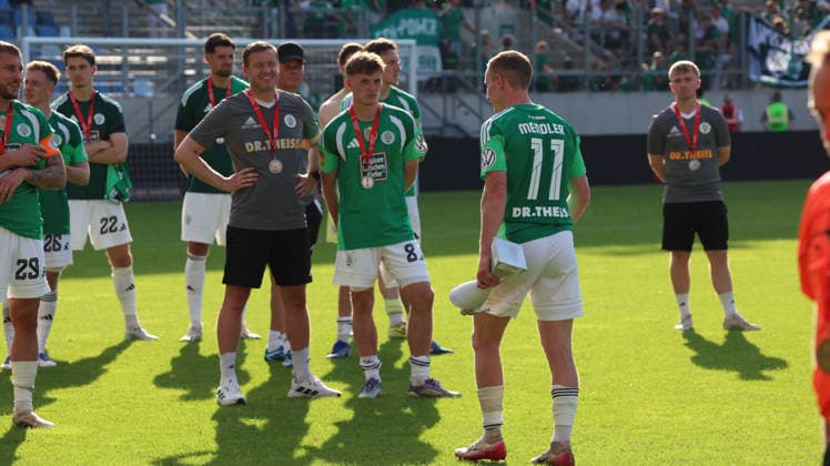 23.05.2026, xrekx, Fussball Landespokal Saarland Finale, 1.FC Saarbrücken - FC 08 Homburg v.l. Markus Mendler (FC 08 Homburg) (DFL DFB REGULATIONS PROHIBIT ANY USE OF PHOTOGRAPHS as IMAGE SEQUENCES and or QUASI-VIDEO) Saarbrücken