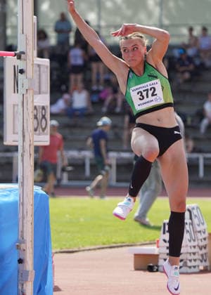 Leichtathletik, athletics, B U S Kurpfalz Gala , 23.05.2026 , Sepp Herberger Stadion Weinheim, Joana Herrmann, SV Teuto Riesenbeck,