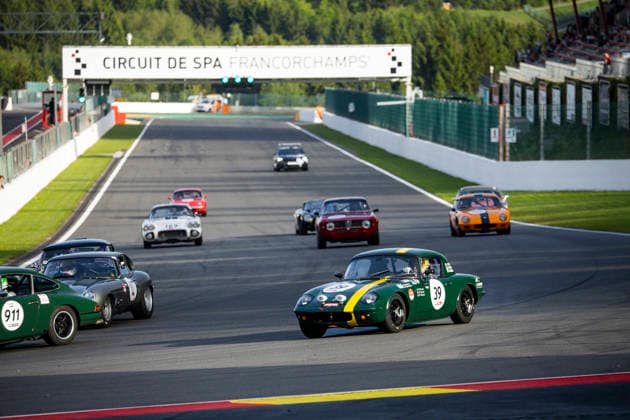 LE MANS CLASSIC SERIES 2026 - SPA-CLASSIC 39 BOURDIN Francois (fra), BOURDIN Charles (fra), Lotus Elan 26R 1964, Sixties Endurance, action during the 2026 Spa-Classic, 2nd round of the Le Mans Classic Series 2026, from May 22 to 24 in Circuit de Spa-Francorchamps, in Stavelot, Belgium - StavelotBelgium  Copyright: xDamienxSaulnierx