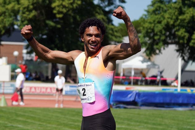 Leichtathletik, athletics, B U S Kurpfalz Gala , 23.05.2026 , Sepp Herberger Stadion Weinheim, Joshua Hartmann, ASV Köln