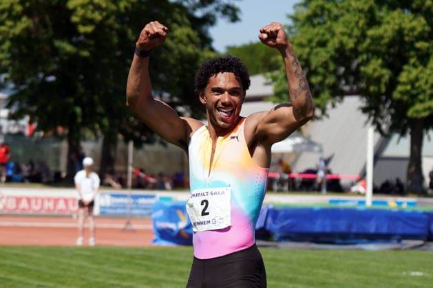 Leichtathletik, athletics, B U S Kurpfalz Gala , 23.05.2026 , Sepp Herberger Stadion Weinheim, Joshua Hartmann ASV Köln