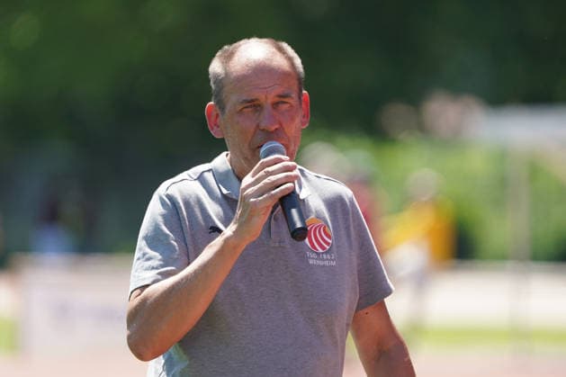 Leichtathletik, athletics, B U S Kurpfalz Gala , 23.05.2026 , Sepp Herberger Stadion Weinheim, Meeting direktor Thomas Geissler,