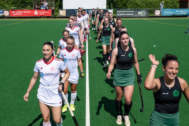 BHC 1. Damen - Club Raffelberg - Feldhockey, 2. Playdown Spiel, 1. Bundesliga, Frauen Bremen, Deutschland, 23.05.26: BHC 1. Damen - Club Raffelberg im Bremer Hockey-Club e.V. am 23.05.2026 in Bremen, Deutschland. (Foto von Axel Kaste) Bremen Bremer Hockey-Club e.V. Freie Hansestadt Bremen Deutschland