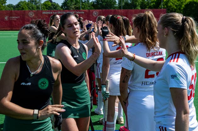 BHC 1. Damen - Club Raffelberg - Feldhockey, 2. Playdown Spiel, 1. Bundesliga, Frauen Bremen, Deutschland, 23.05.26: BHC 1. Damen - Club Raffelberg im Bremer Hockey-Club e.V. am 23.05.2026 in Bremen, Deutschland. (Foto von Axel Kaste) Bremen Bremer Hockey-Club e.V. Freie Hansestadt Bremen Deutschland