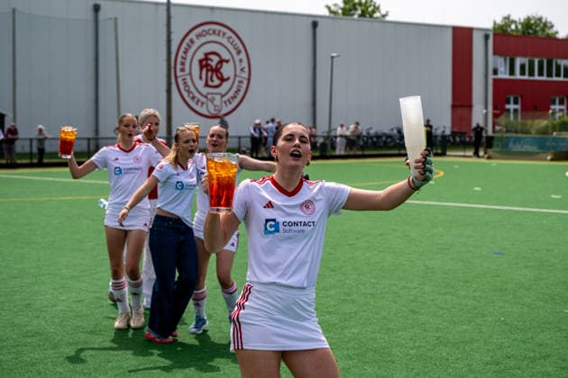 BHC 1. Damen - Club Raffelberg - Feldhockey, 2. Playdown Spiel, 1. Bundesliga, Frauen Bremen, Deutschland, 23.05.26: BHC 1. Damen - Club Raffelberg im Bremer Hockey-Club e.V. am 23.05.2026 in Bremen, Deutschland. (Foto von Axel Kaste) Bremen Bremer Hockey-Club e.V. Freie Hansestadt Bremen Deutschland