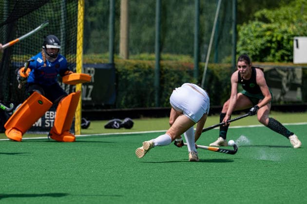 BHC 1. Damen - Club Raffelberg - Feldhockey, 2. Playdown Spiel, 1. Bundesliga, Frauen Bremen, Deutschland, 23.05.26: BHC 1. Damen - Club Raffelberg im Bremer Hockey-Club e.V. am 23.05.2026 in Bremen, Deutschland. (Foto von Axel Kaste) Bremen Bremer Hockey-Club e.V. Freie Hansestadt Bremen Deutschland