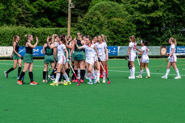 BHC 1. Damen - Club Raffelberg - Feldhockey, 2. Playdown Spiel, 1. Bundesliga, Frauen Bremen, Deutschland, 23.05.26: BHC 1. Damen - Club Raffelberg im Bremer Hockey-Club e.V. am 23.05.2026 in Bremen, Deutschland. (Foto von Axel Kaste) Bremen Bremer Hockey-Club e.V. Freie Hansestadt Bremen Deutschland