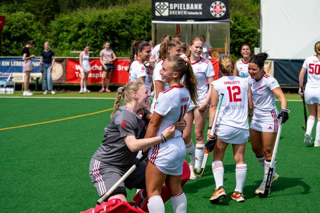 BHC 1. Damen - Club Raffelberg - Feldhockey, 2. Playdown Spiel, 1. Bundesliga, Frauen Bremen, Deutschland, 23.05.26: BHC 1. Damen - Club Raffelberg im Bremer Hockey-Club e.V. am 23.05.2026 in Bremen, Deutschland. (Foto von Axel Kaste) Bremen Bremer Hockey-Club e.V. Freie Hansestadt Bremen Deutschland